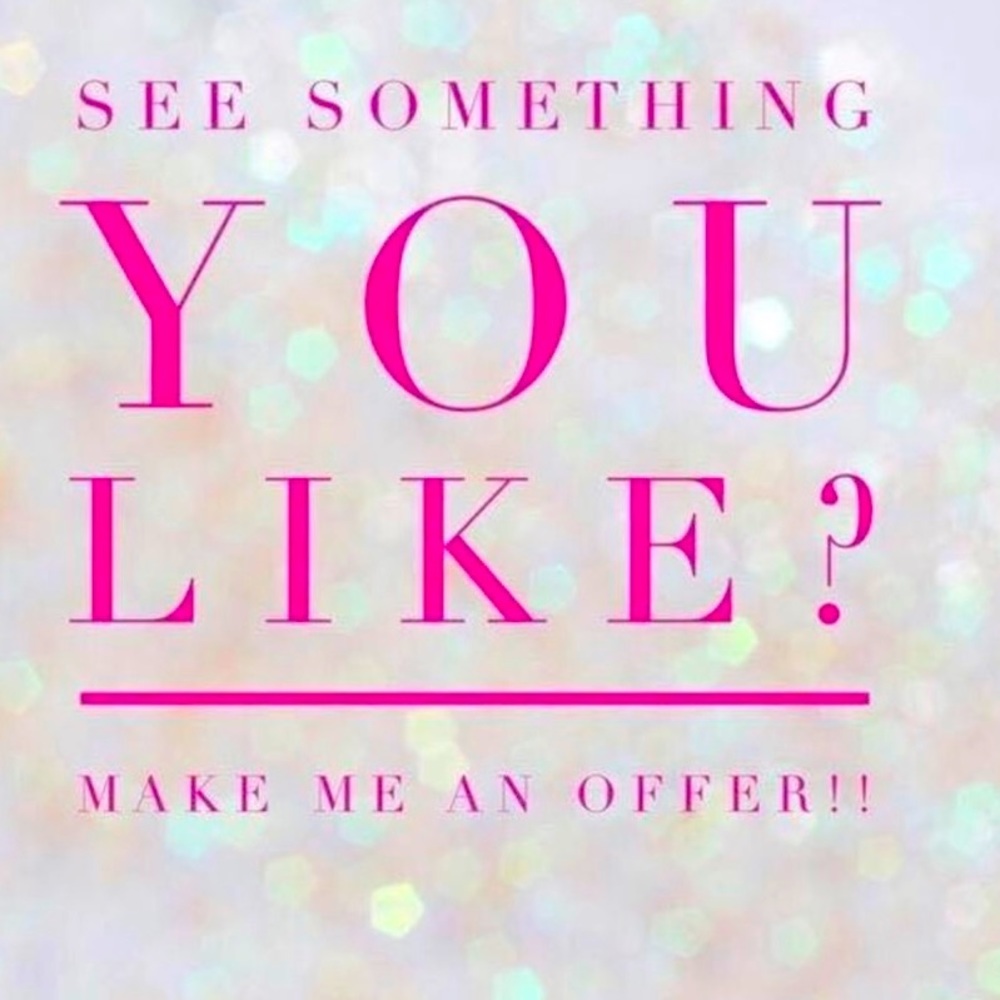 MAKE AN OFFER! ALL REASONABLE OFFERS ACCEPTED. You won’t know if you don’t ask